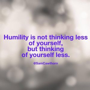 humility thoughts